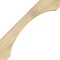 Ekena Millwork 4"W x 36"D x 36"H Legacy Rough Sawn Knee Brace, Douglas Fir BRC04X36X36LEC00RDF - alternate 2